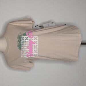 NWT Spirit Jersey Women's Tan/"Valley Girl" Shirt Size Small